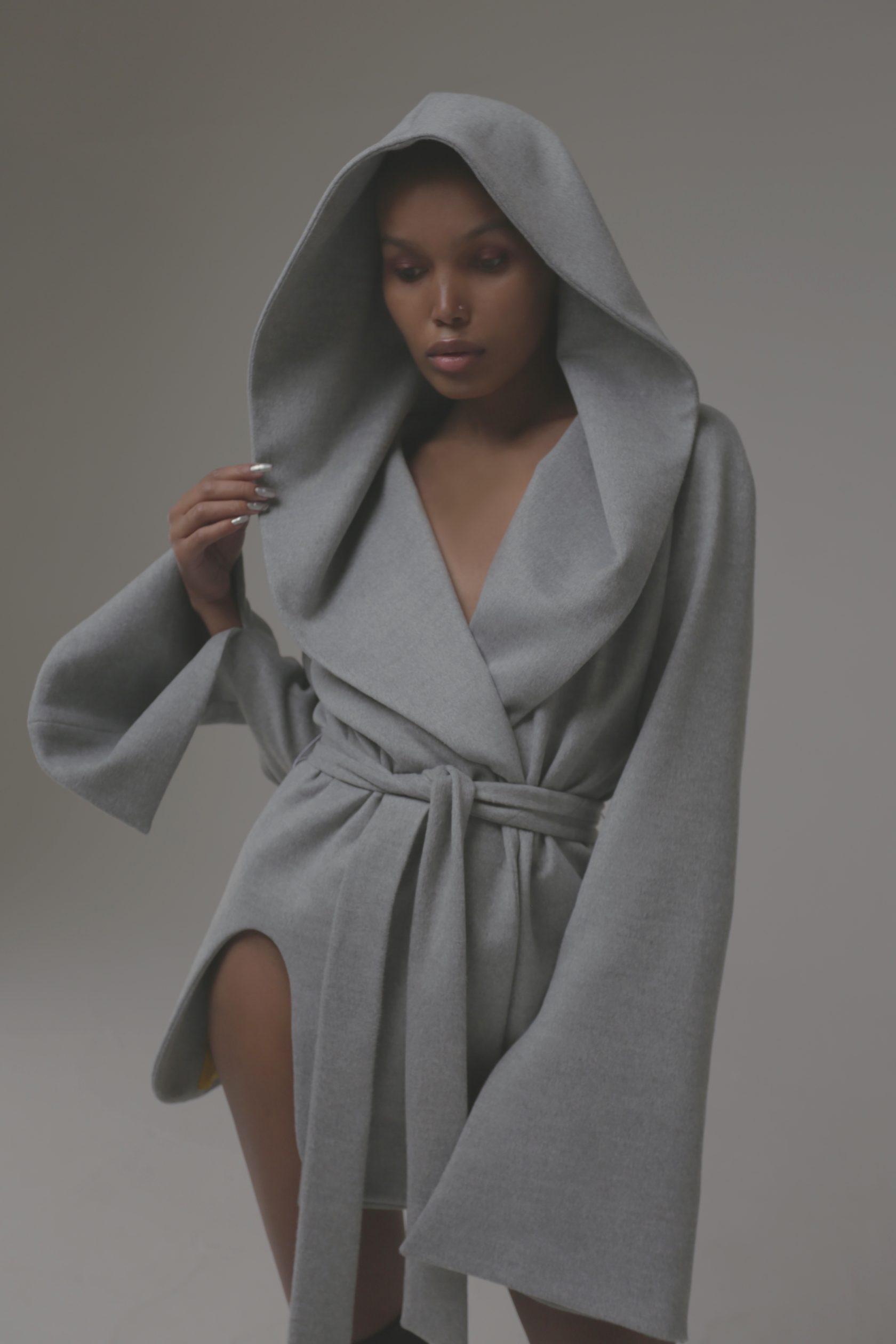 Short coat — gray